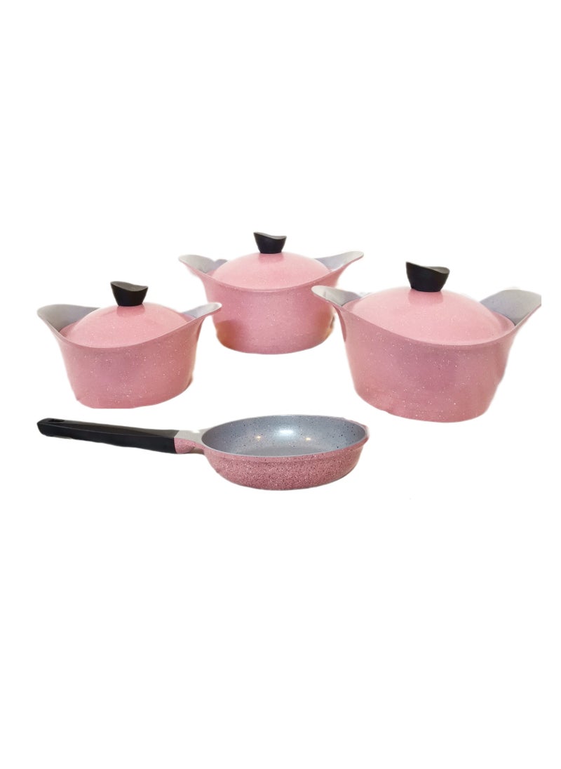 Badraig Seven pieces granite cookware set  - Image 2