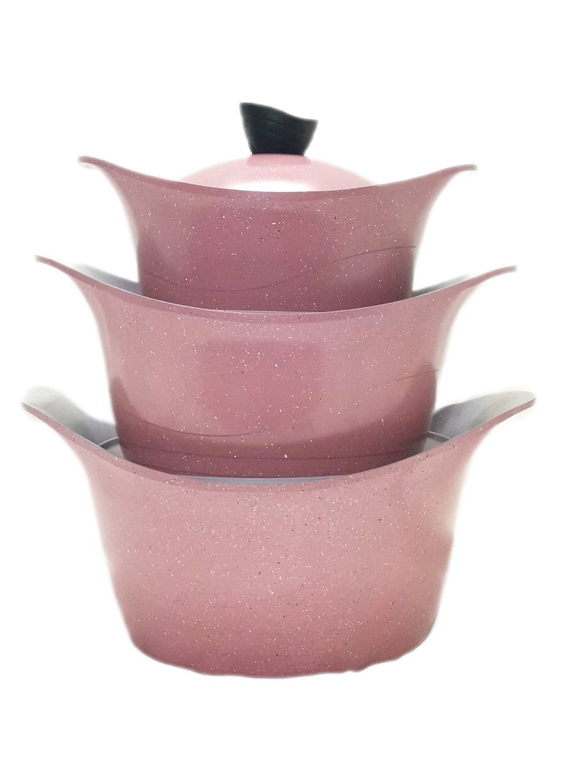 Badraig Seven pieces granite cookware set  - Image 3