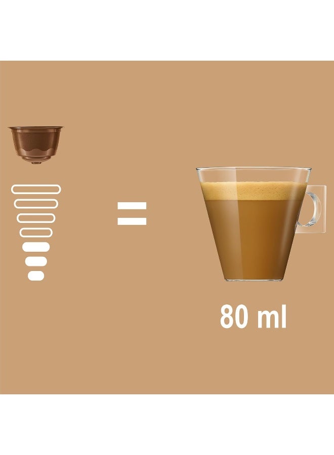 Nescafe Dolce Gusto Cortado Espresso Macchiato 16 Coffee Capsules Cortado 100.8grams Single - Image 4
