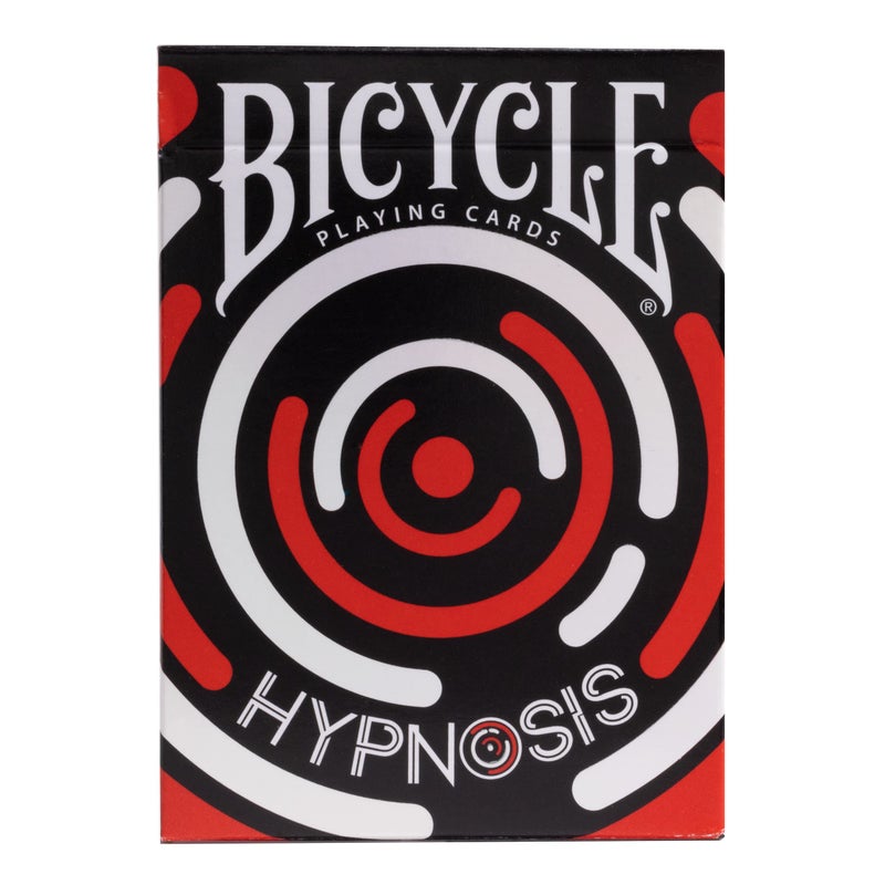 Bicycle Hypnosis Specialty Playing Cards, Red, Black, White Playing Card Deck - Image 2