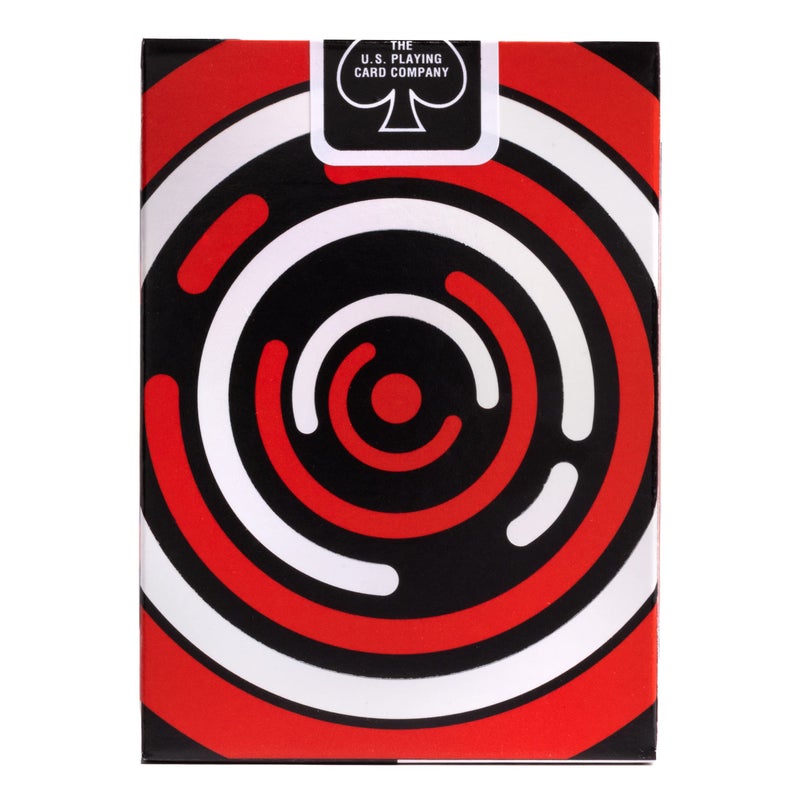 Bicycle Hypnosis Specialty Playing Cards, Red, Black, White Playing Card Deck - Image 3