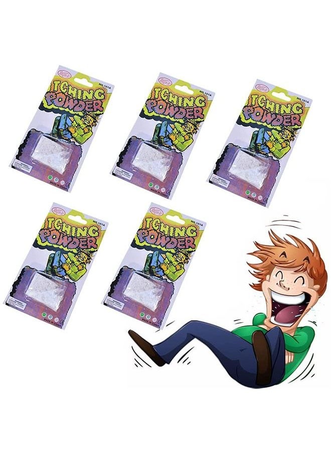 DMG TECH - 5PCS Itching Powder Prank Sprite Funny Gag Prank Safe Toys Party Favors Supplies - Image 1