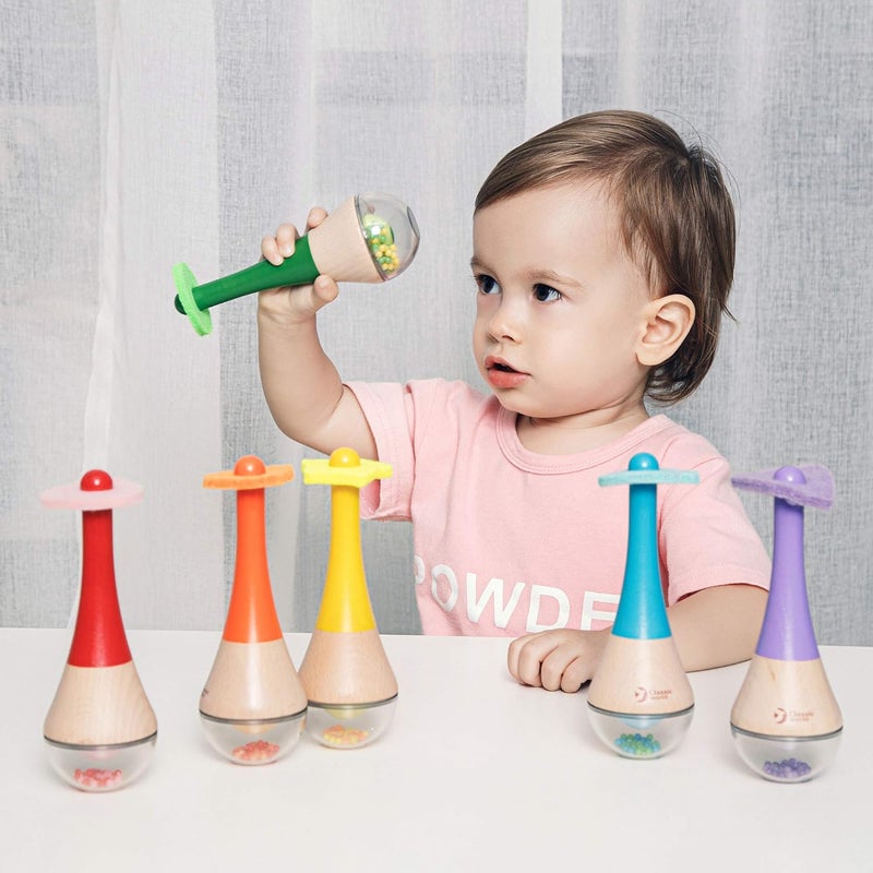 Classic World - Rainbow Maracas 1pc - Assorted - Image 3
