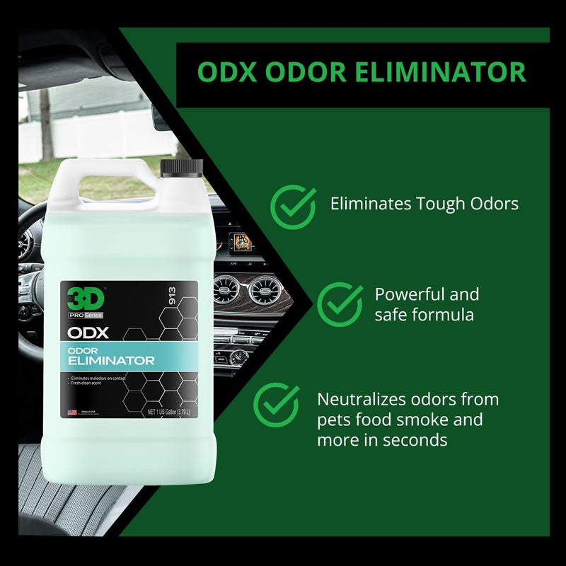 3D Odor X Concentrated Bacterial Enzyme Odor Eliminator - 1 Gallon - Image 3