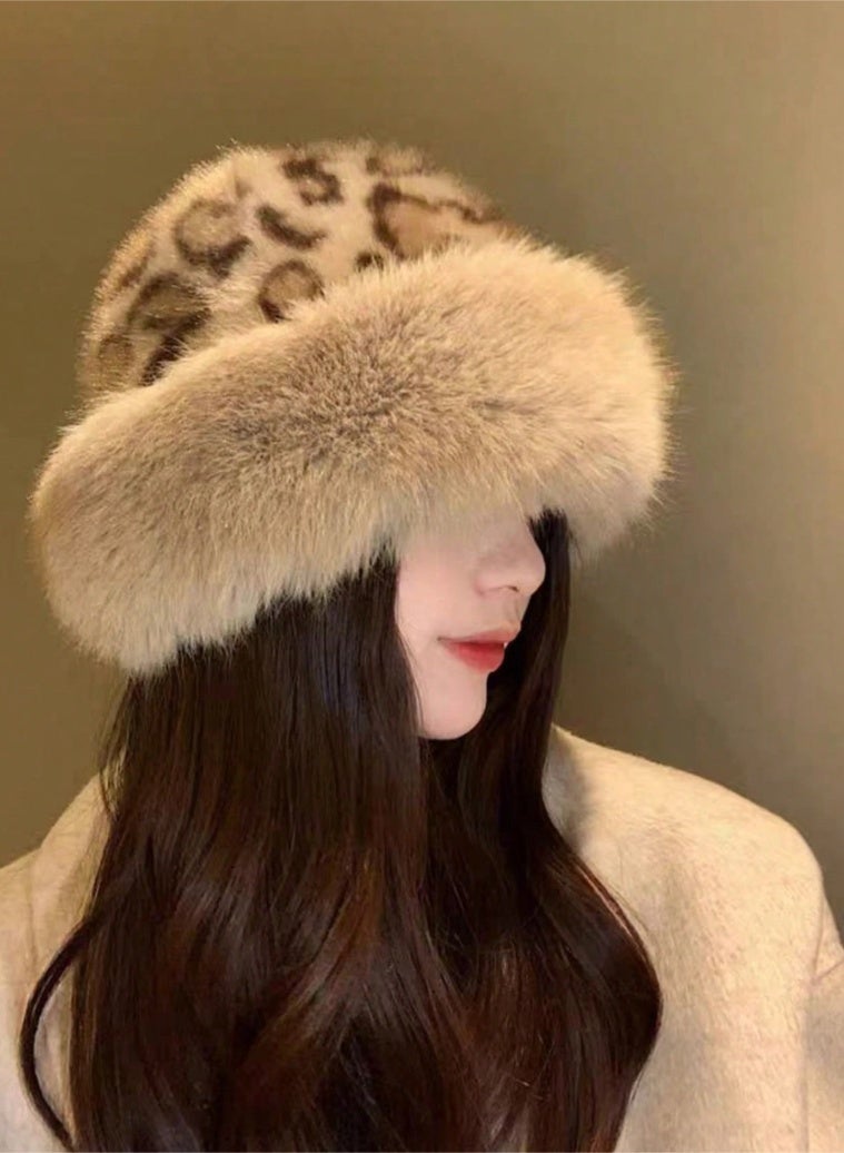 sheinAutumn And Winter Urban Outdoor Series, A Casual And Fashionable Women's Mongolian Hat, Hat Set Winter - Image 5