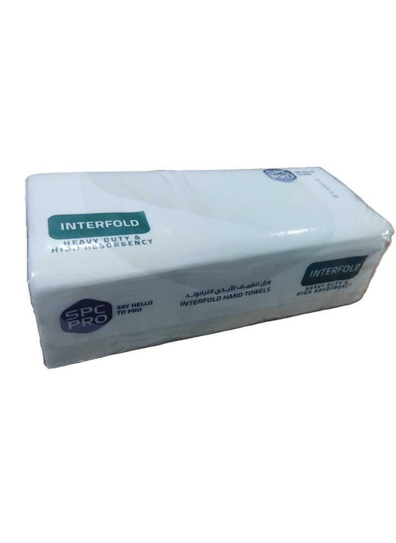 SPC High Quality Interfold Tissues (150 Sheets X 24 Packs)