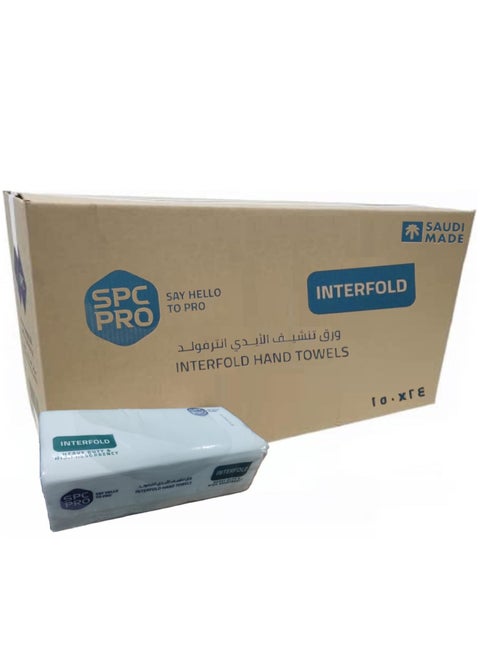 SPC High Quality Interfold Tissues (150 Sheets X 24 Packs)