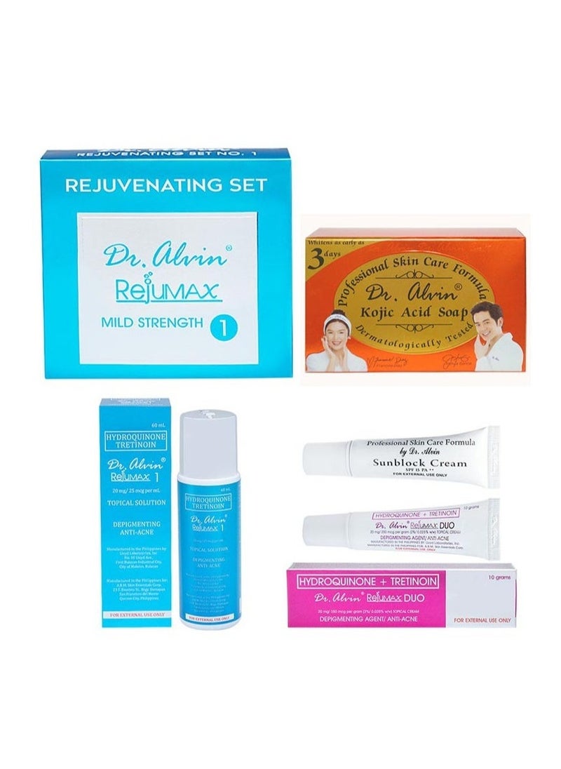 Dr. Alvin Rejumax Set Program 1 By Professional Skin Care Formula 