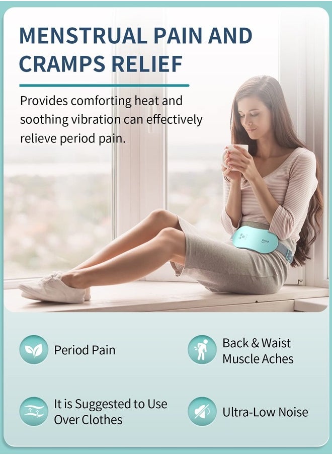 Period Heating Pad for Cramps, FSA HSA Eligible Approved, Portable Heat Pad for Menstrual Cramp Relief, Electric Cordless Heating Belt, 3 Timer Auto Off Setting, Gifts for Women Girl, Aqua - pzsku/Z8419BF8593CF8FF52BA4Z/45/_/1715601854/8bd85c74-596a-4f3e-baed-1151d35ec764