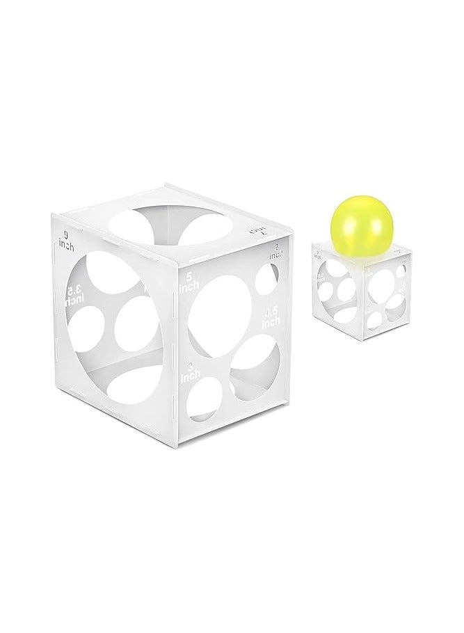 Plastic Balloon Sizer Box 28x23x30 cm Durable and Lightweight Tool for Precise Balloon Sizing Perfect for Party Decorations Event Planners and DIY Projects Perfect for Professional Balloon Setup  - Image 1