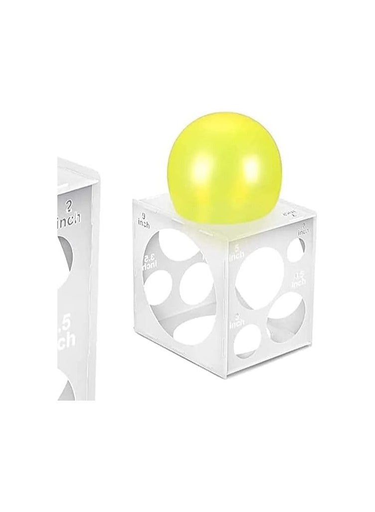 Plastic Balloon Sizer Box 28x23x30 cm Durable and Lightweight Tool for Precise Balloon Sizing Perfect for Party Decorations Event Planners and DIY Projects Perfect for Professional Balloon Setup  - Image 3