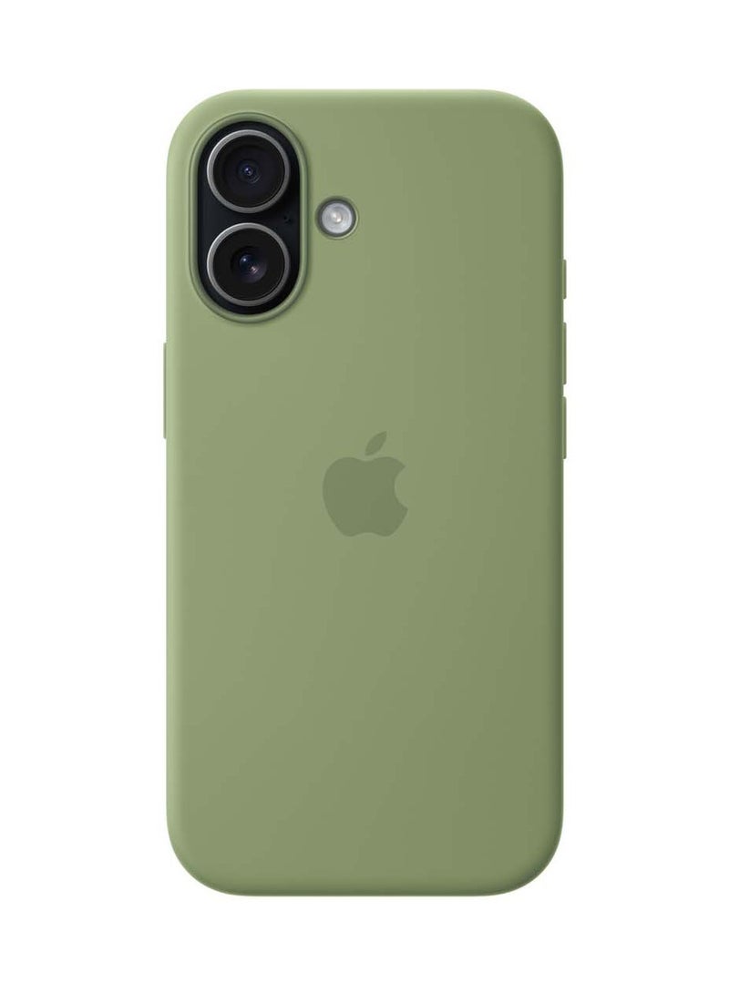 Techie Apple iPhone 17 Silicone Case with MagSafe – Light Moss - Image 4