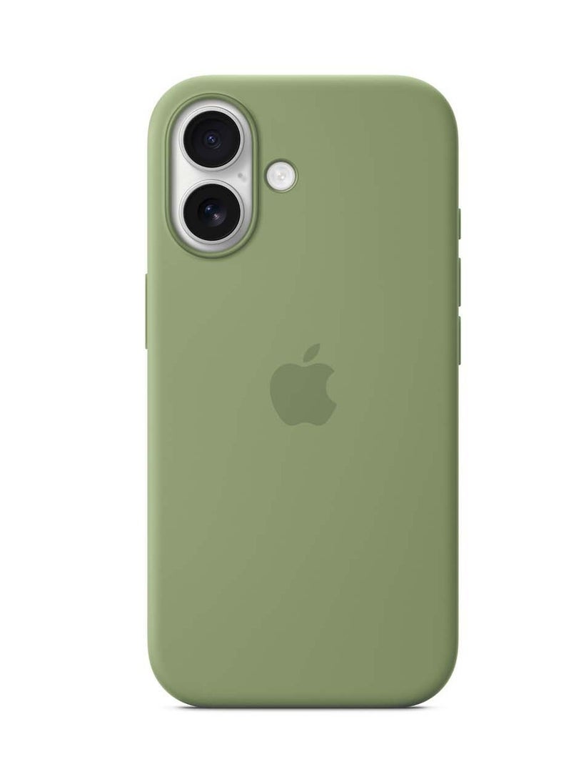 Techie Apple iPhone 17 Silicone Case with MagSafe – Light Moss - Image 3