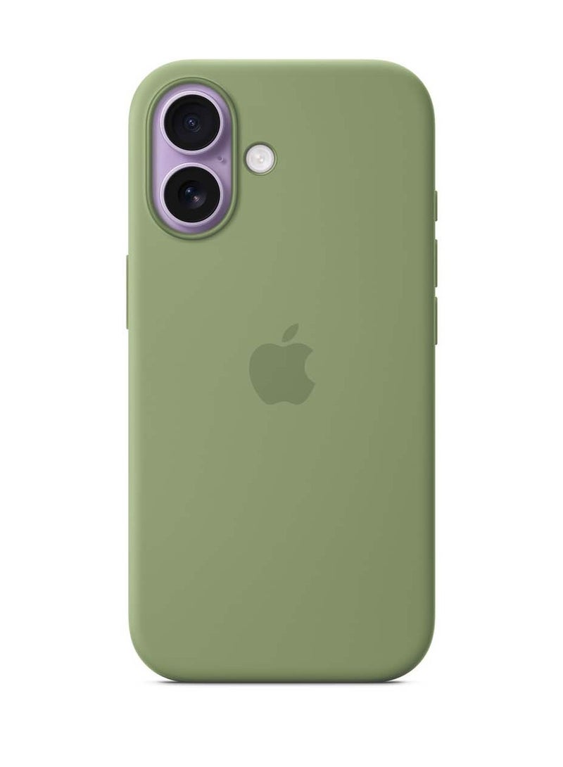 Techie Apple iPhone 17 Silicone Case with MagSafe – Light Moss - Image 2