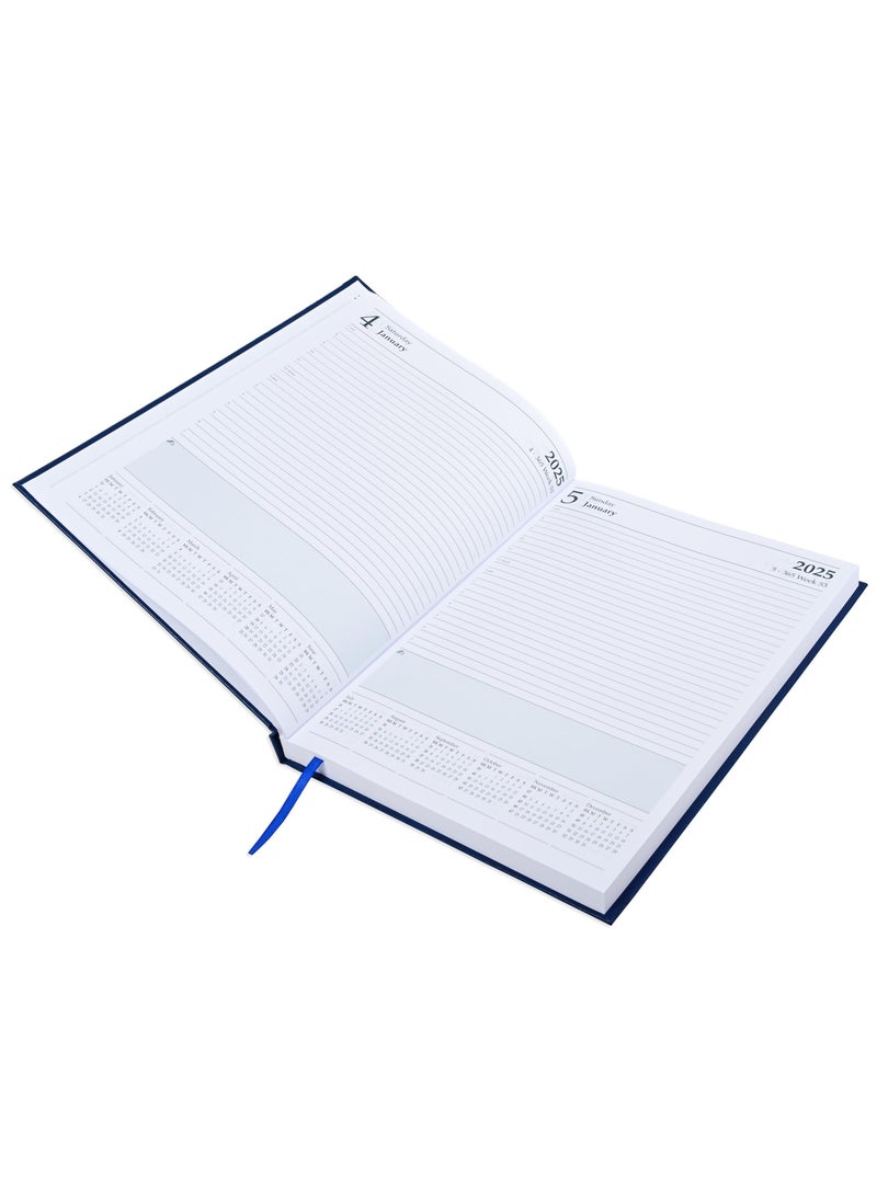 FIS FIS Diary 2025 (English) Blue, A4 - FSDI42EN25BL  - Image 2