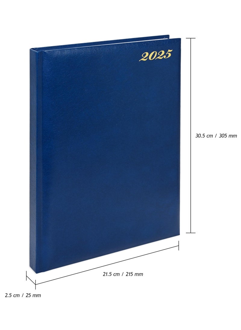 FIS FIS Diary 2025 (English) Blue, A4 - FSDI42EN25BL  - Image 4