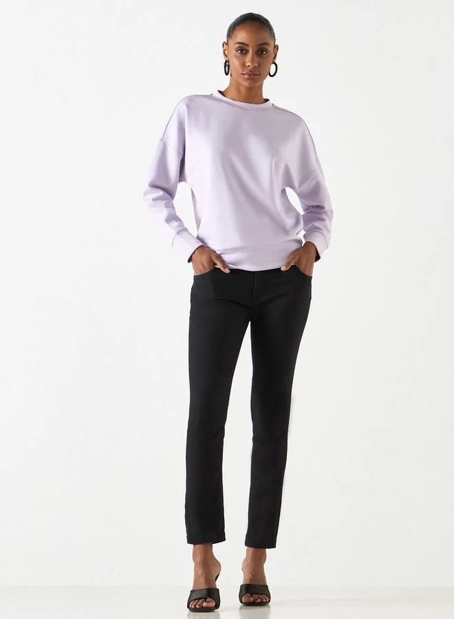 Splash FAV Sweatshirt with Crew Neck and Long Sleeves