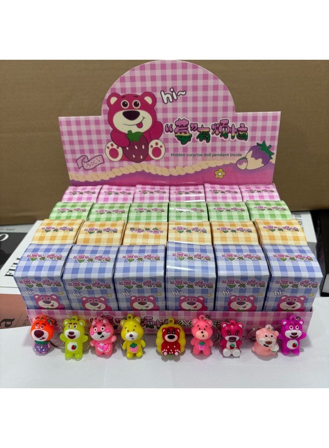 Blind Box Bracelet Hole Music Blind Box Bracelet Children Diy Beaded Gift Box Tide Toy Wholesale-Color:Strawberry Blind Box  - Image 1