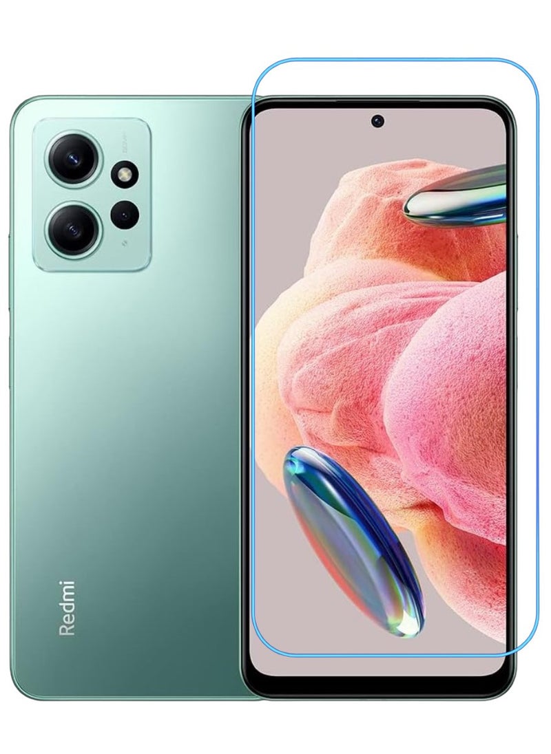 ACLIX Antistatic ESD Dustproof Premium Quality High Definition Clear Tempered Glass Screen Protector Designed For Xiaomi Redmi Note 12 - Image 1