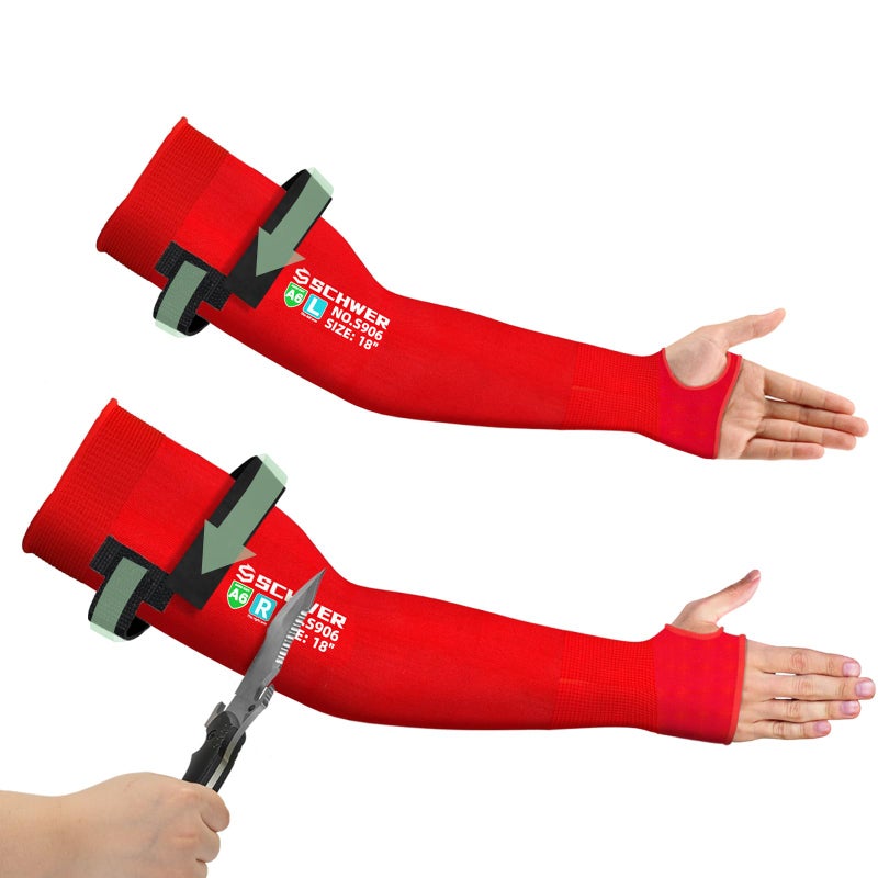Schwer AIR-SKIN Arm Sleeves for Men & Women S906, ANSI A6 Cut Resistant Arm Protectors for High Risk Work, Non-PFAS, UPF50+ UV Protection Cooling Gardening Sleeves for Farming, Lightweight, Breathable - Image 1