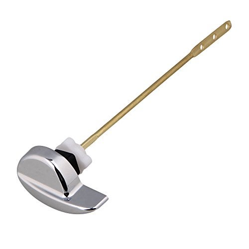 BQLZR Deluxe Side Mount Toilet Tank Flush Lever Brass Handle Replacement for Toto Cw844rb Cw864rb - Image 1