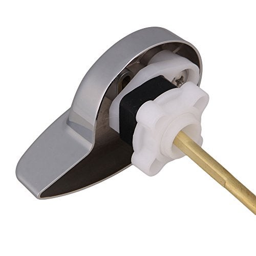 BQLZR Deluxe Side Mount Toilet Tank Flush Lever Brass Handle Replacement for Toto Cw844rb Cw864rb - Image 4
