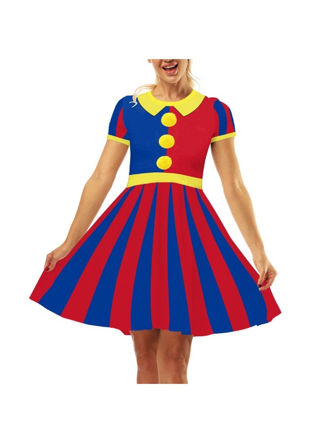 Halloween-themed Circus Performance Dress - Image 2