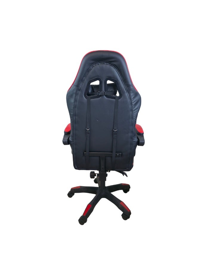 FURALUX Ergonomic Gaming Chair with Retractable Footrest – High Back Reclining Racing Style Gamer Chair with Adjustable Lumbar Support, Headrest & Height Control - Image 2