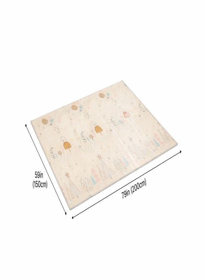 VENOZO Foldable Baby Play Mat Road Print Floor Mat Multi Panel Crawling Mat for Infants Toddlers Indoor Play Area Foldable Kids Activity Floor Mat with City Road Design - Image 2