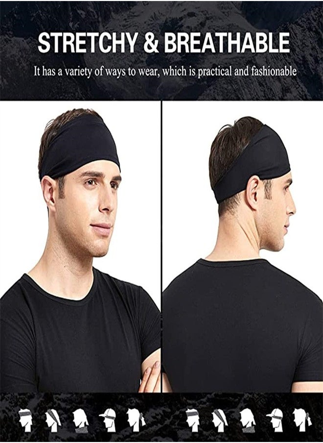 Arabest - Sports Headband Fitness Anti Sweat Running Sweat Absorption Headband  Quick Drying Headband Yoga Hair Care Headband Hair Accessories - Image 1