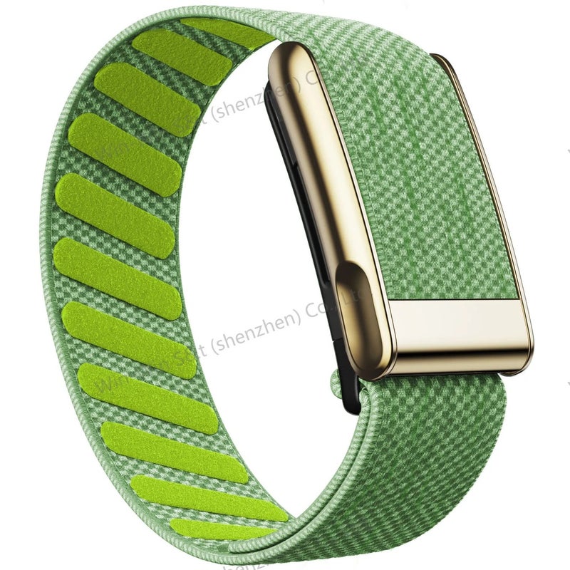 Y&D For Whoop 5.0 Band MG SuperKnit Luxe Strap Polished Gold Silver Replacement Luxury Watch Band 5.0 - Image 1