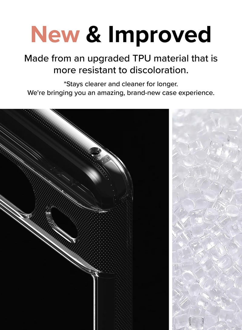Crystal Clear Transparent Phone Case Google Pixel 8 – Slim Ulta Thin Hard TPU Shockproof Cover, Anti-Yellowing Crystal Clear Protective Back Case with Camera Protection - Image 5