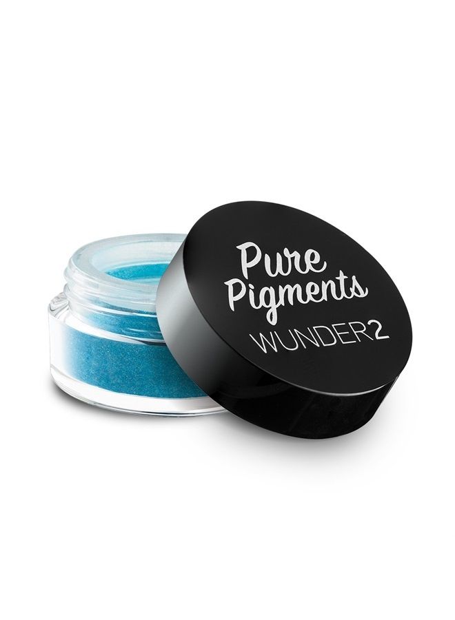 Wunder2 WUNDERBROW Pure Pigments Ultra-Fine Loose Color Powders for Eye Makeup, Maldives Blue, 0.04 Ounce - Image 1