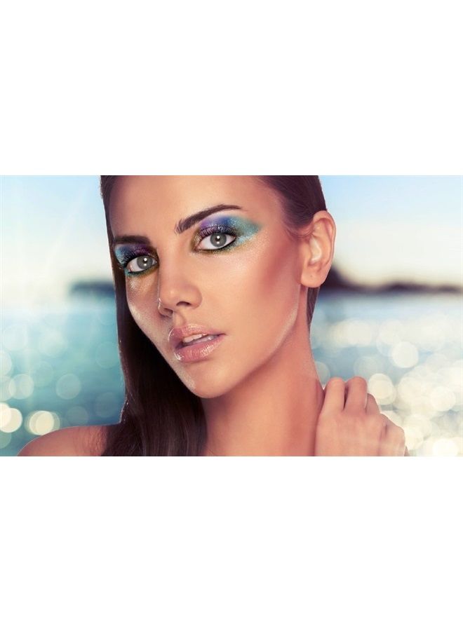 Wunder2 WUNDERBROW Pure Pigments Ultra-Fine Loose Color Powders for Eye Makeup, Maldives Blue, 0.04 Ounce - Image 2