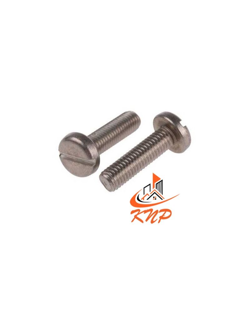 KNP KNP Pan Head Machine Screws - Pack of 200 (M5 x 10mm) - Image 1