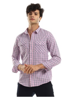 Andora Soft Pink Buttoned Shirt with Pockets  - Image 2