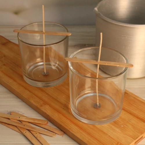 Direct Candle Supply Candle Wicks for Candle Making | 6 inch Stabilo CD 16 Wicks | 100pcs of Cotton Wicks for Candles and Candle Making Supplies, White - Image 4
