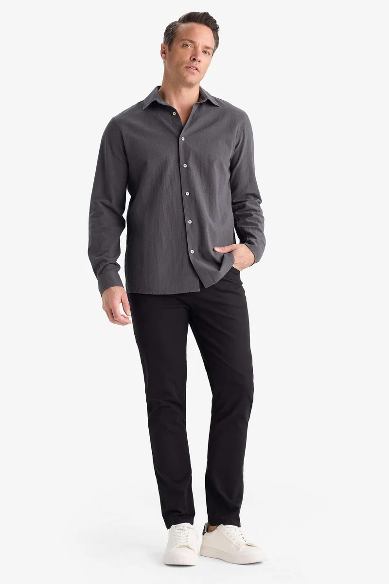 ديفاكتو Slim Fit Super Skinny Leg Chino Pants