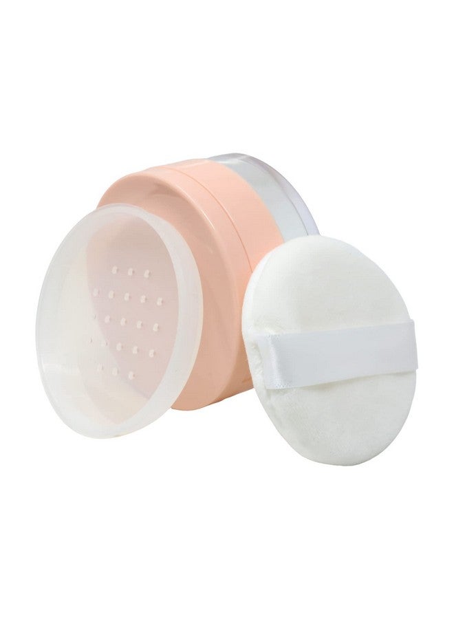 HONBAY Capacity 20G(0.7Oz) Empty Reusable Makeup Powder Container With Sponge Powder Puffsifter And Mirrorplastic Loose Powder Compact Containerrefillable Powder Box Case (Pink) - Image 4