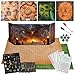 CZYY Foldable Battle Mat with DM Screen Game Tokens Dice Set 2Sided Wet Dry Erase Terrain Ultimate DND Starter Set Accessories Gift for Dungeon Master Player - Image 3