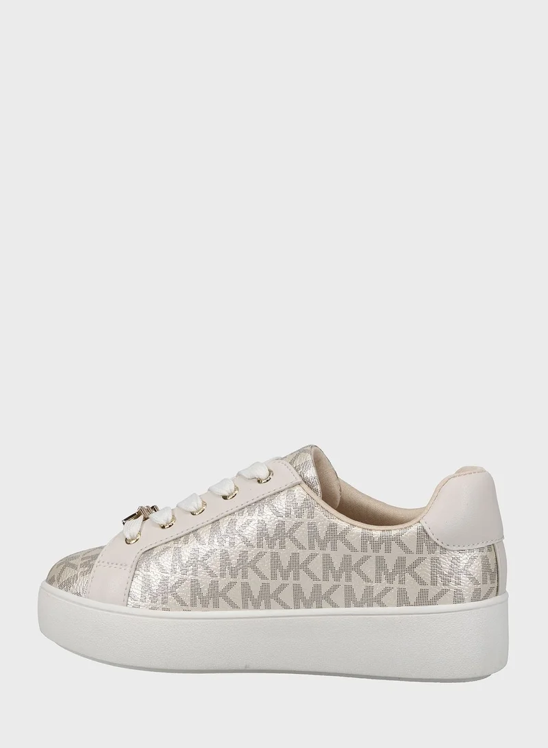 Michael Kors Youth Jordana Airin Low Top Lace Up Sneakers