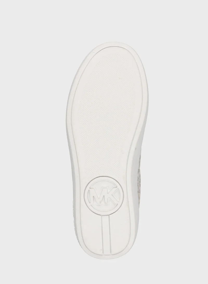 Michael Kors Youth Jordana Airin Low Top Lace Up Sneakers