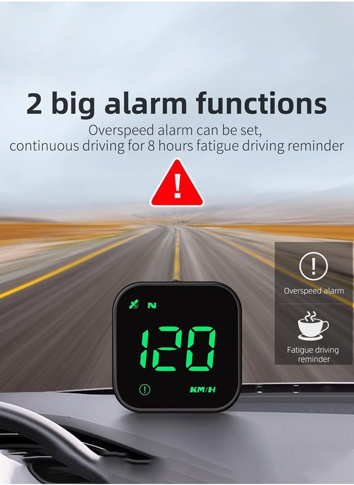 Joshberg Head Up Display(HUD),G4S  GPS Vehicle Speed Meter,Car Head Up Display with Digital Speed in MPH KPH  - Image 5