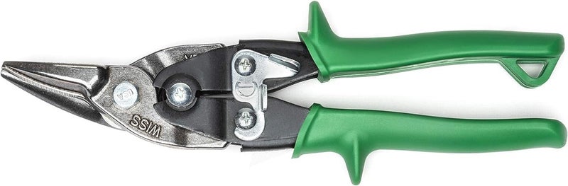 Wiss Crescent Wiss 9-3/4" Compound Action Straight & Right Cut Aviation Snips Tool - Heavy Duty Metal Cutter Scissors - M2R - Image 1