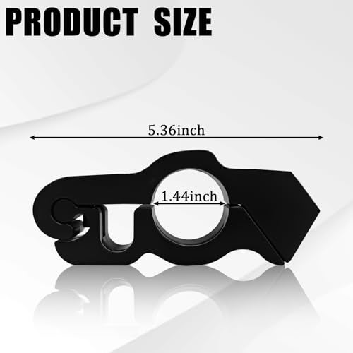 Hirificing AntiTheft Throttle Lock Heavy Duty Grip Brake Lock for Motorcycles Dirt Bikes Mopeds Scooters Black - Image 3