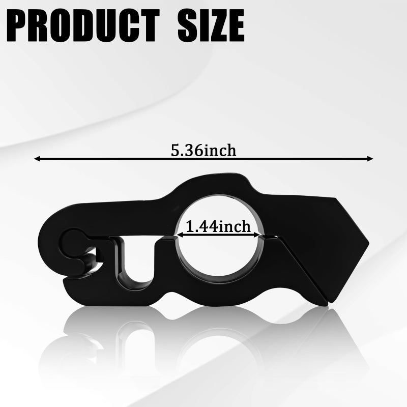 Hirificing AntiTheft Throttle Lock Heavy Duty Grip Brake Lock for Motorcycles Dirt Bikes Mopeds Scooters Black - Image 4