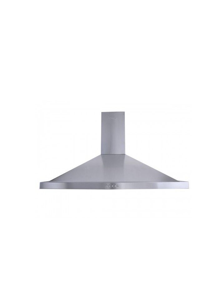Purity Kitchen Cooker Hood, 90 cm Wall-Mount, 1000 m³/h Suction Power, 3-Speed Button Control, LED Lighting, Stainless Steel (PENTO PLUS 90)  - Image 1