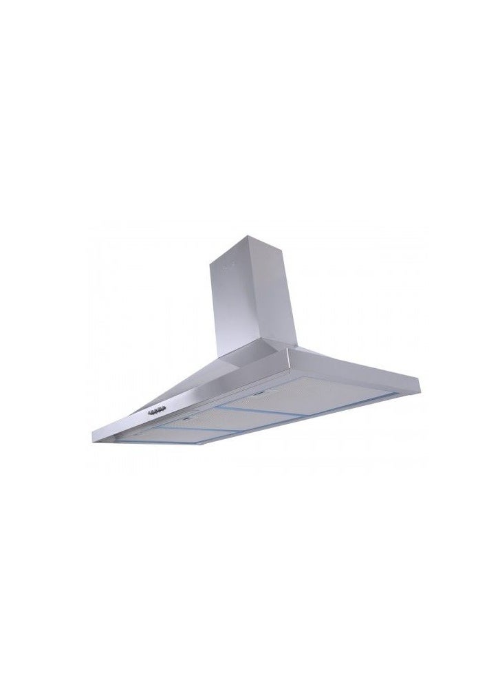 Purity Kitchen Cooker Hood, 90 cm Wall-Mount, 1000 m³/h Suction Power, 3-Speed Button Control, LED Lighting, Stainless Steel (PENTO PLUS 90)  - Image 2