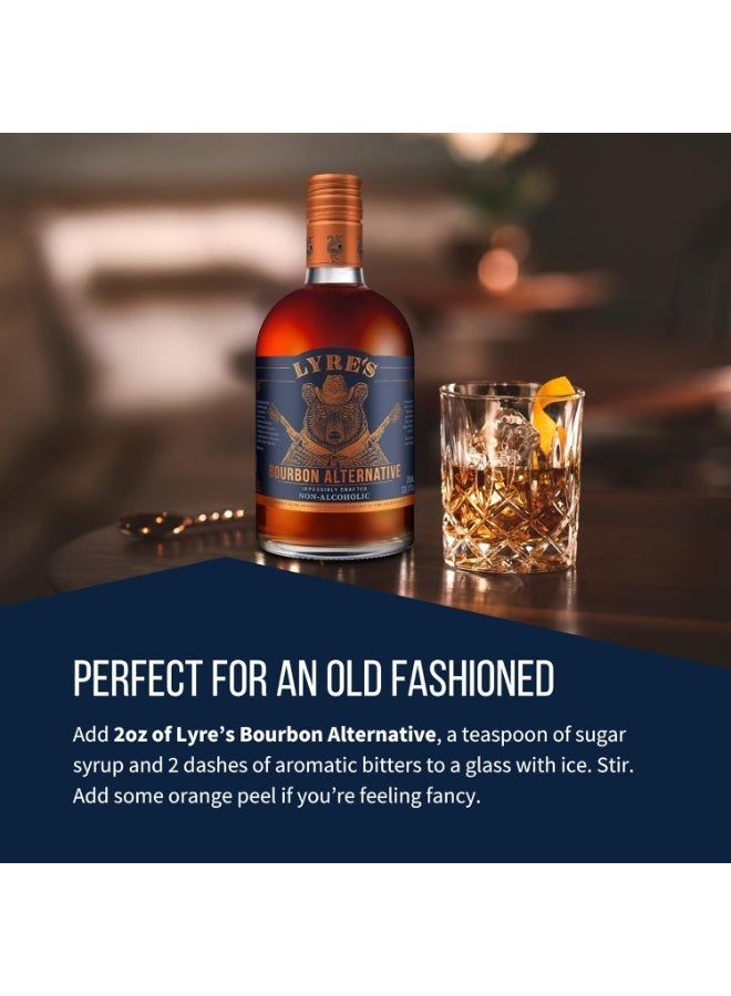 LYRE'S Non Alcoholic American Malt Spirit Bourbon Style, 700 ml - Image 4