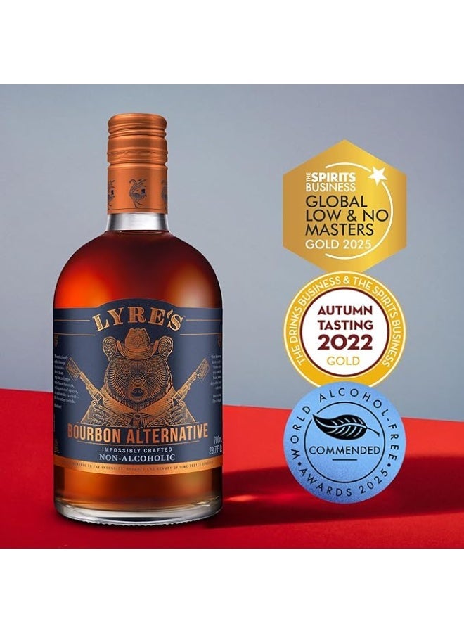 LYRE'S Non Alcoholic American Malt Spirit Bourbon Style, 700 ml - Image 3